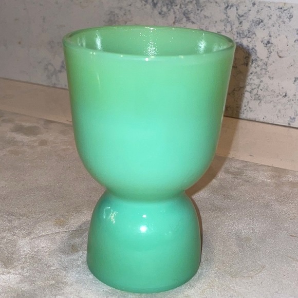 Fire King Dining Fire King Green Jadeite Egg Cup Made By Anchor Hawking Excellent Condition
